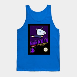 Manicorn 8-Bit Retro Game Box Tank Top